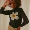 Peppermayo Flora Knit Sweater - Black