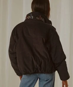 Cools Club Puff Club Jacket - Black Corduroy 11 Cools Club Puff Club Jacket - Black Corduroy