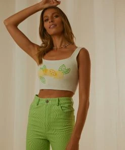 Peppermayo Exclusive New & Most Loved Le Camille Knit Crop - Lemonata 9 Peppermayo Exclusive New & Most Loved Le Camille Knit Crop - Lemonata