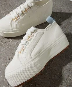 Superga 2790 Tank Colorful Details - A3M White Avorio-Multicolor