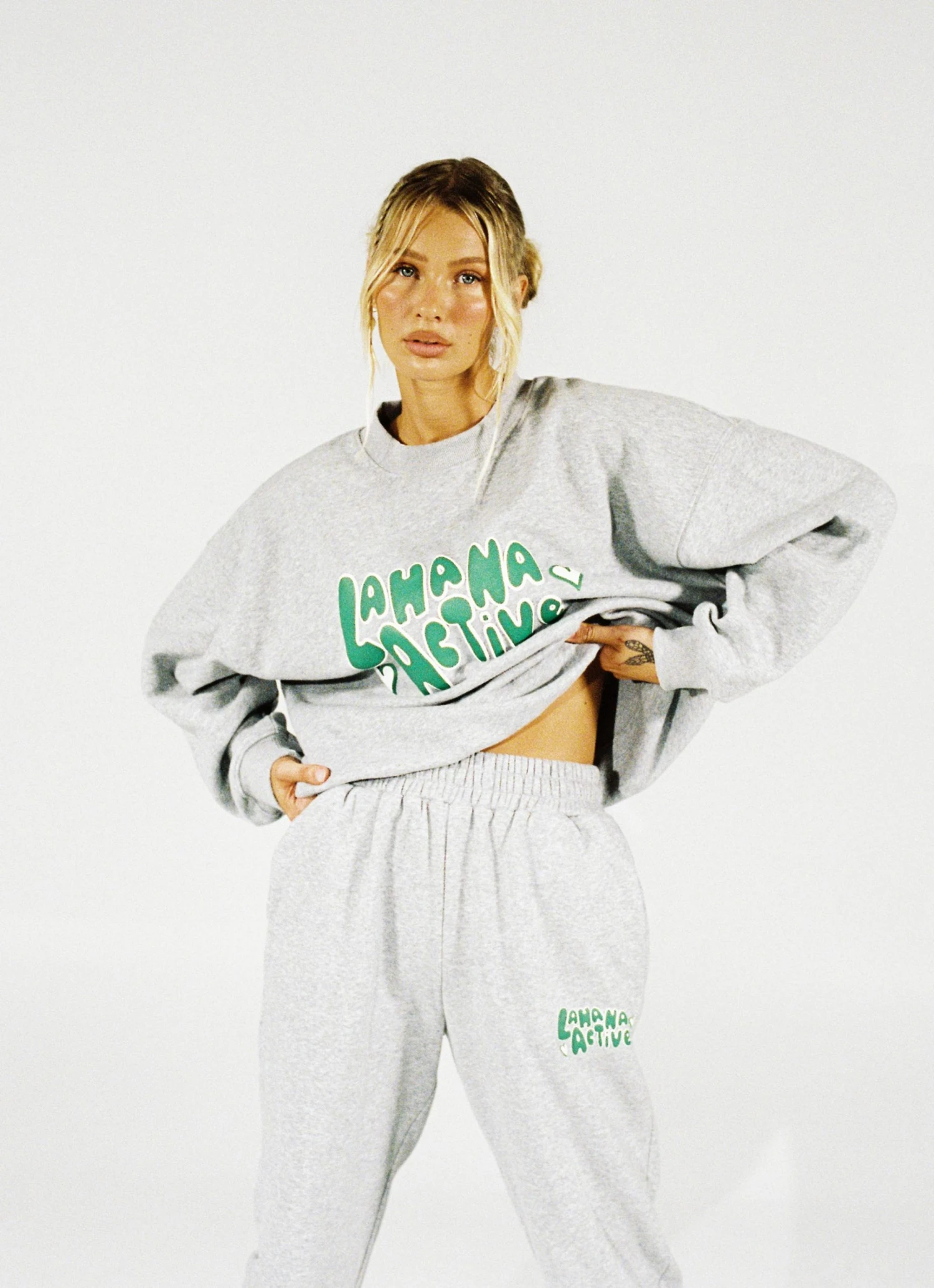 LaHana Swim New & Most Loved Bronx Crewneck - Grey 4 LaHana Swim New & Most Loved Bronx Crewneck - Grey