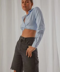 Peppermayo Daria Crop Top - Blue 9 Peppermayo Daria Crop Top - Blue