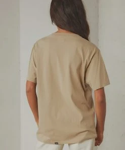 Thrills Storm The Castle Merch Fit Tee - Vintage Khaki New & Most Loved 11 Thrills Storm The Castle Merch Fit Tee - Vintage Khaki New & Most Loved