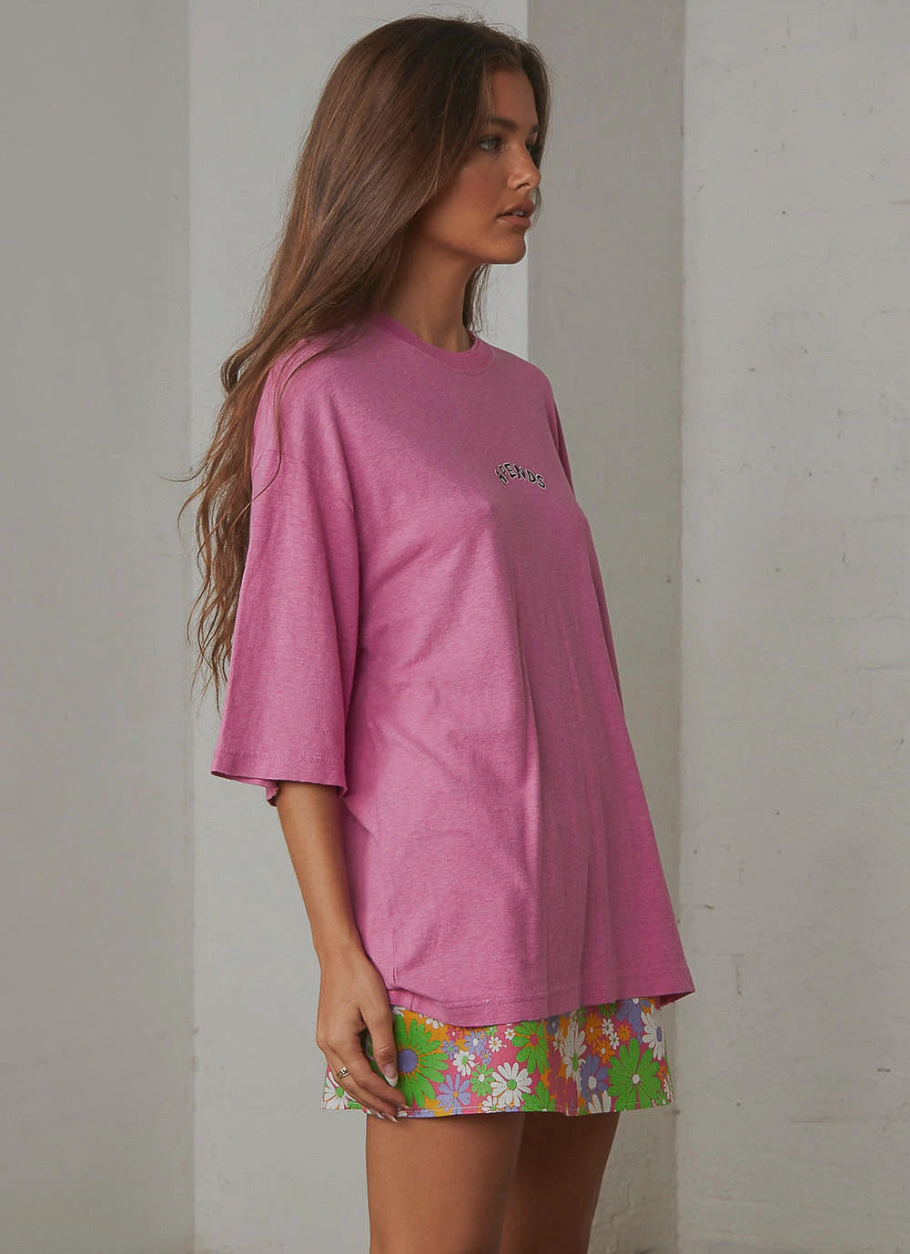 Afends Hounds Of Love Oversized Tee - Candy New Tops 6 Afends Hounds Of Love Oversized Tee - Candy New Tops