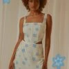 Peppermayo Exclusive Springtime Picnics Bustier - Blue Vista Floral New & Most Loved 2 Peppermayo Exclusive Springtime Picnics Bustier - Blue Vista Floral New & Most Loved