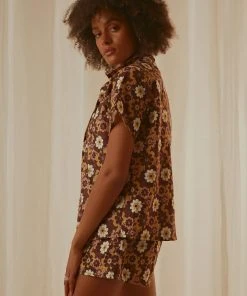 Peppermayo Exclusive Woodstock Shirt - Retro Floral 12 Peppermayo Exclusive Woodstock Shirt - Retro Floral