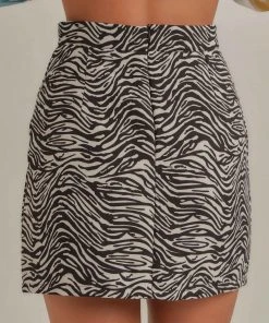 Peppermayo Safari Days Mini Skirt - Zebra 11 Peppermayo Safari Days Mini Skirt - Zebra