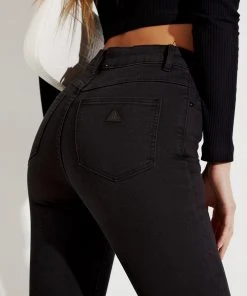 Abrand A High Skinny Ankle Basher Jeans - Buster Black New & Most Loved