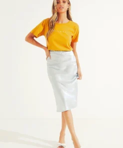 Peppermayo New Bottoms Verona Skirt - Blue 9 Peppermayo New Bottoms Verona Skirt - Blue