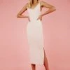 Peppermayo New Paradise Midi Dress - Pink New & Most Loved