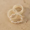 Peppermayo Melody Ring Set - Pearl 1 Peppermayo Melody Ring Set - Pearl