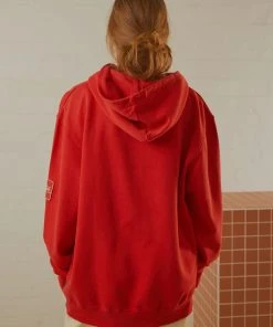 Rolla's Coca Cola Hoodie - Coke Red 13 Rolla's Coca Cola Hoodie - Coke Red