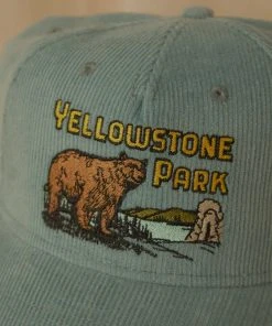 American Needle New & Most Loved Yellow Stone Cord Palmer Cap - Light Grey Blue 7 American Needle New & Most Loved Yellow Stone Cord Palmer Cap - Light Grey Blue