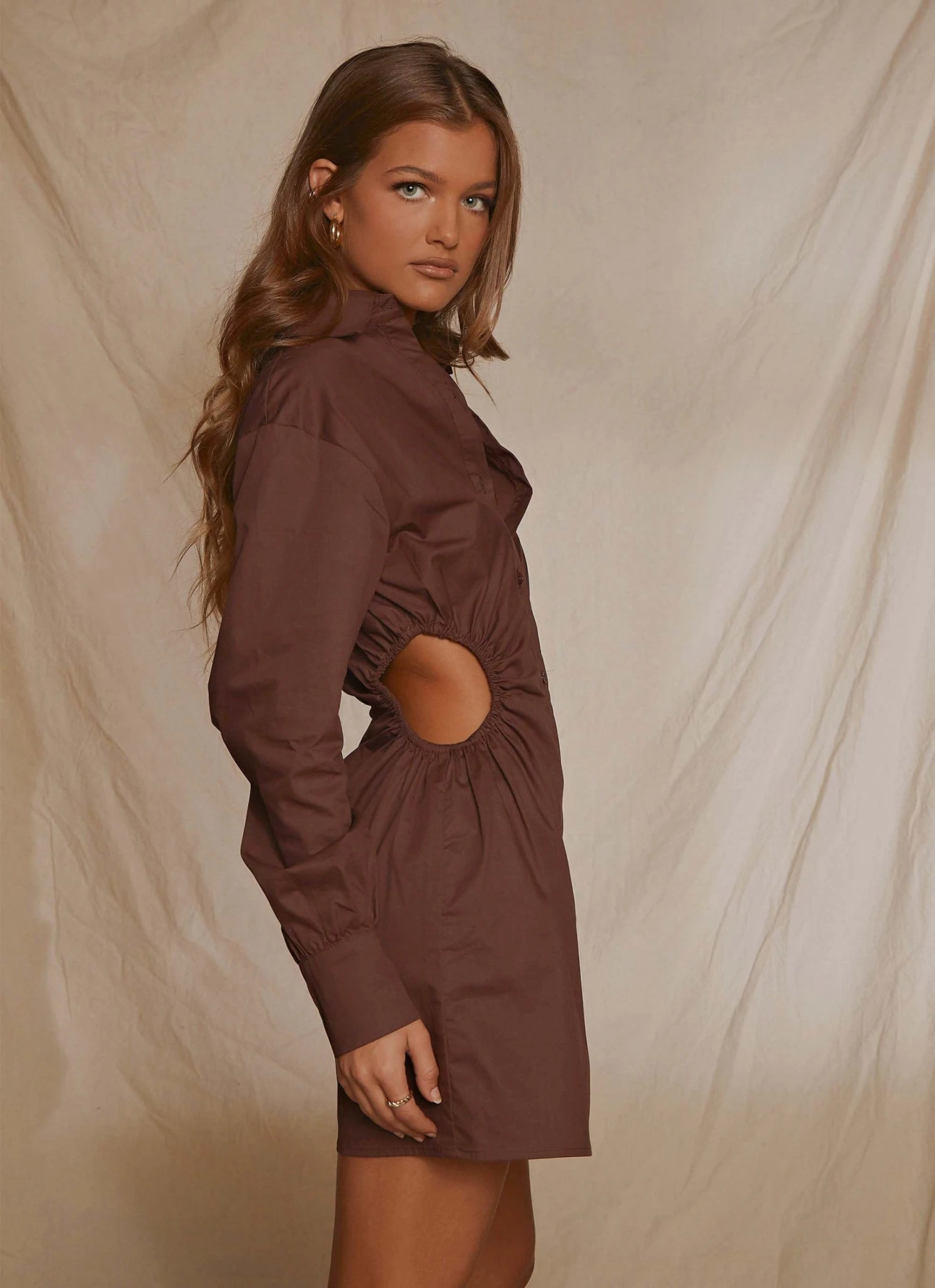 Peppermayo Exclusive Soho Shirt Dress - Chocolate New & Most Loved 6 Peppermayo Exclusive Soho Shirt Dress - Chocolate New & Most Loved