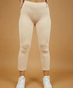 Peppermayo Away We Go Knit Pants - Beige New & Most Loved