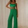 Peppermayo Exclusive New & Most Loved 90s Muse Pants - Jade Green 2 Peppermayo Exclusive New & Most Loved 90s Muse Pants - Jade Green