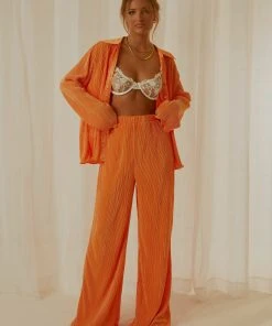 Peppermayo Exclusive 90s Muse Pants - Tangerine - Pre-Order New & Most Loved