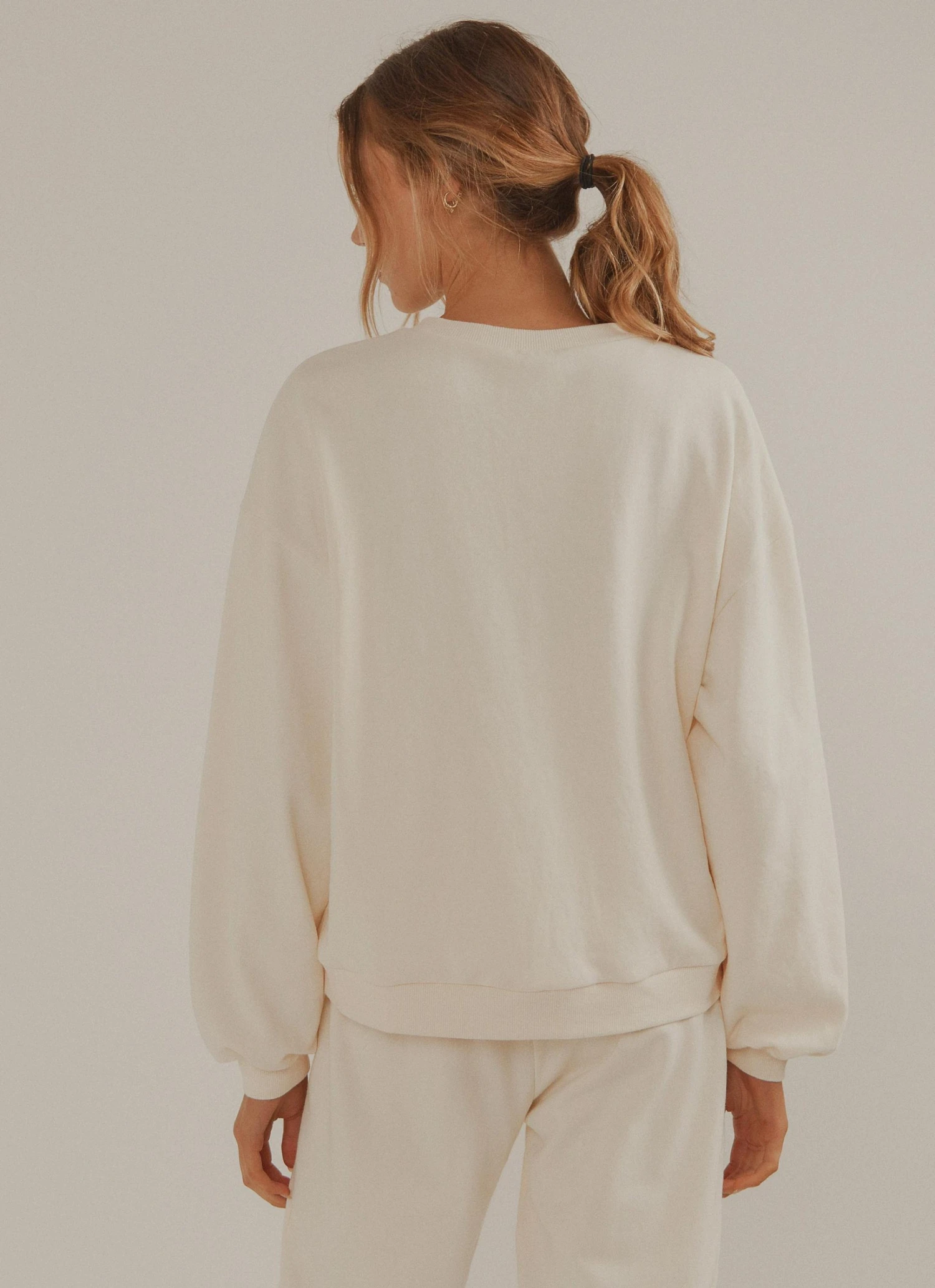 Vacancy Supply New & Most Loved Holiday House Crewneck - Coconut Milk Vacancy Supply New & Most Loved Holiday House Crewneck - Coconut Milk