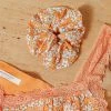 Peppermayo Exclusive Escape Reality Scrunchie - Orange Floral 2 Peppermayo Exclusive Escape Reality Scrunchie - Orange Floral