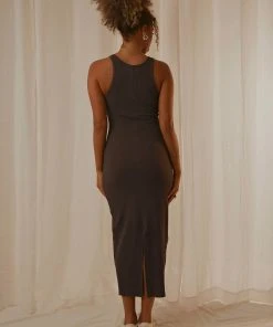 Nude Lucy Harley Waffle Dress - Coal New & Most Loved 11 Nude Lucy Harley Waffle Dress - Coal New & Most Loved