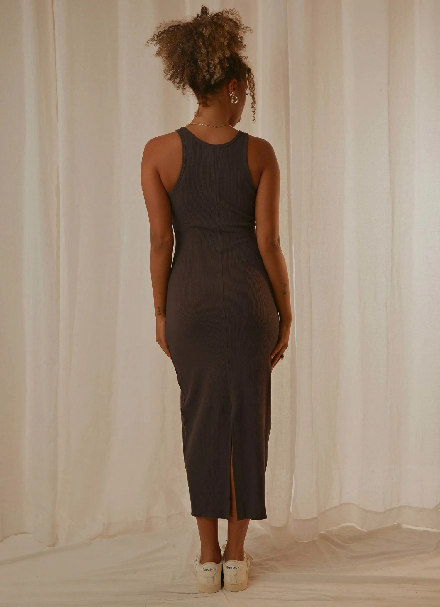 Nude Lucy Harley Waffle Dress - Coal New & Most Loved 7 Nude Lucy Harley Waffle Dress - Coal New & Most Loved