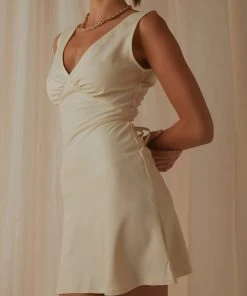 Peppermayo Exclusive Audrey Vintage Slip Dress - Ivory 9 Peppermayo Exclusive Audrey Vintage Slip Dress - Ivory