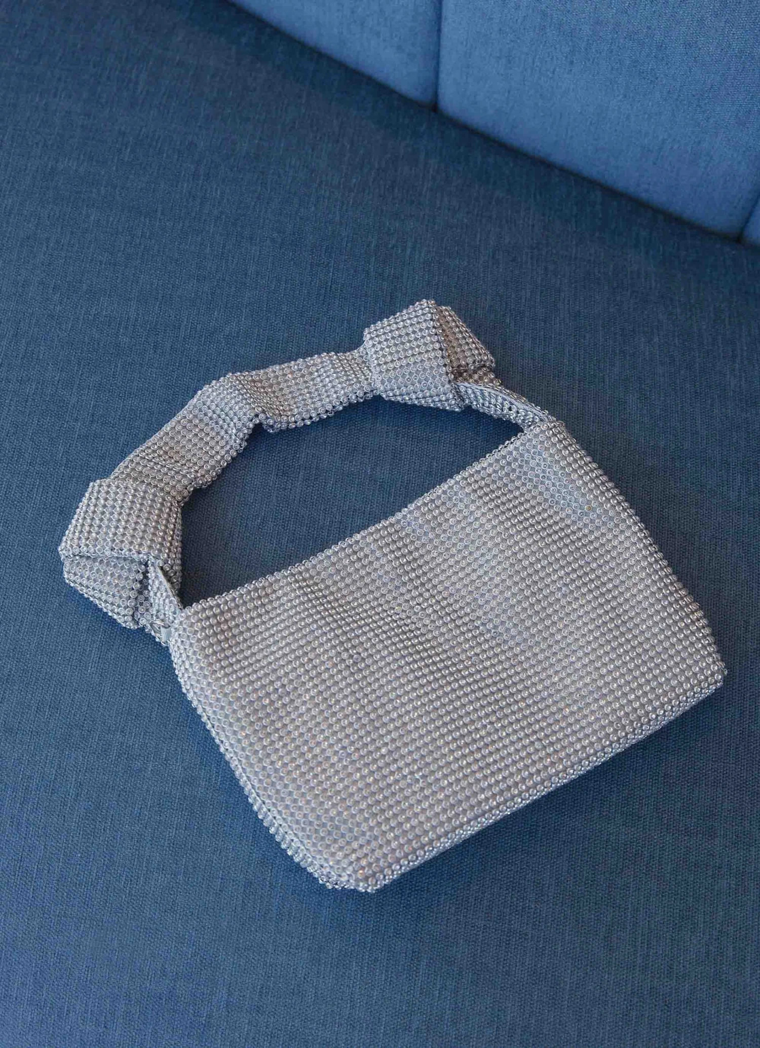 Peppermayo That's Hot! Glomesh Bag - Silver New & Most Loved 4 Peppermayo That's Hot! Glomesh Bag - Silver New & Most Loved