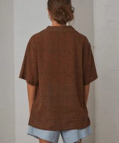 Thrills New & Most Loved Panthera Slouch Shirt - Mustang Brown 11 Thrills New & Most Loved Panthera Slouch Shirt - Mustang Brown