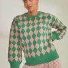 Peppermayo Main Event Sweater - Green New & Most Loved