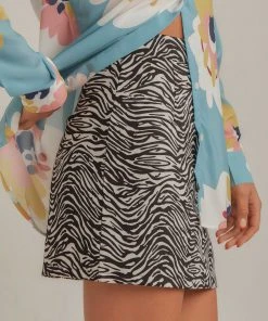 Peppermayo Safari Days Mini Skirt - Zebra 10 Peppermayo Safari Days Mini Skirt - Zebra