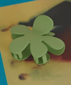 Peppermayo Selma Flower Hairclip - Green