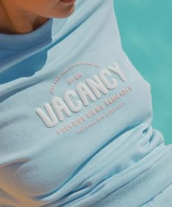 Vacancy Supply New & Most Loved Poolside Crewneck - Powder Blue