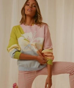 Peppermayo Exclusive New & Most Loved My Paradise Knit Jumper - Rainbow