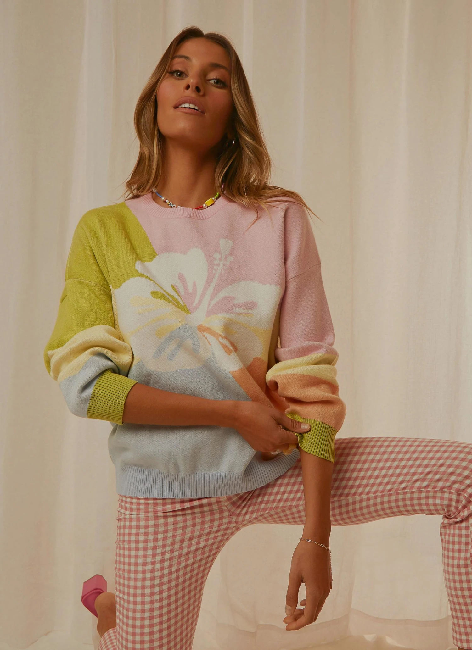 Peppermayo Exclusive New & Most Loved My Paradise Knit Jumper - Rainbow 4 Peppermayo Exclusive New & Most Loved My Paradise Knit Jumper - Rainbow