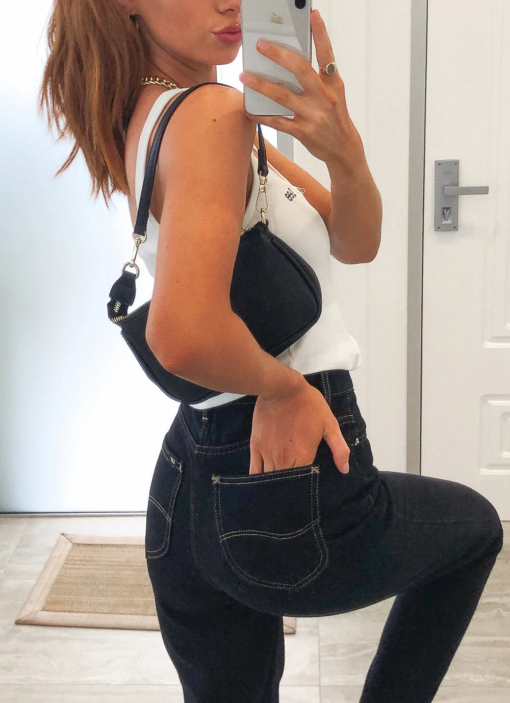 Lee High Mom Jeans - Black Royale New & Most Loved Lee High Mom Jeans - Black Royale New & Most Loved