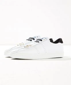 Superga New & Most Loved 2843- Clubs Comfleasueu Sneakers - A00 WHITE-BLACK 10 Superga New & Most Loved 2843- Clubs Comfleasueu Sneakers - A00 WHITE-BLACK