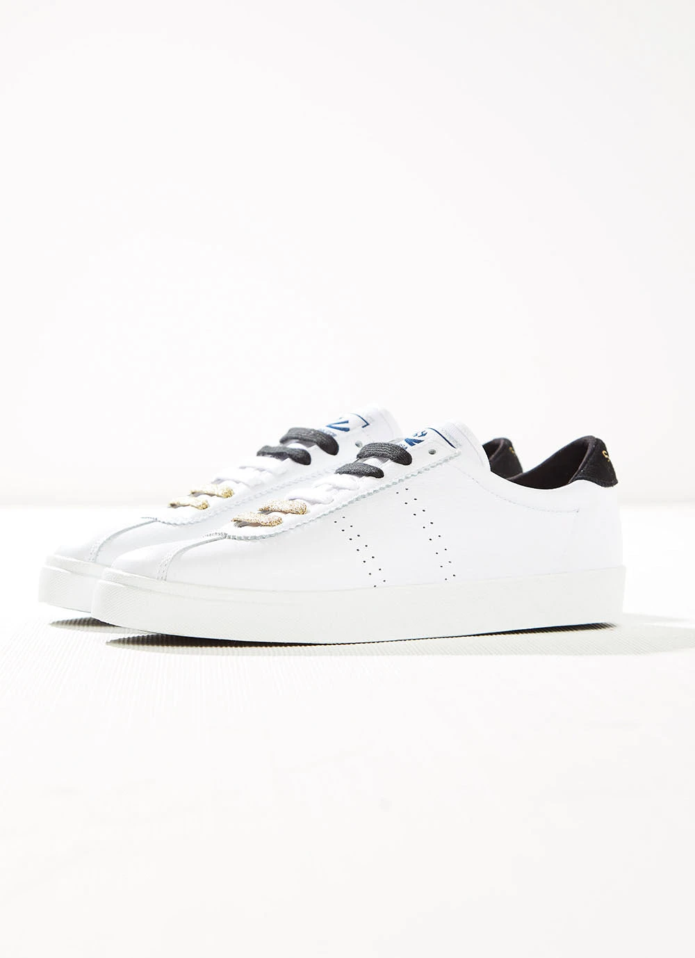 Superga New & Most Loved 2843- Clubs Comfleasueu Sneakers - A00 WHITE-BLACK 6 Superga New & Most Loved 2843- Clubs Comfleasueu Sneakers - A00 WHITE-BLACK