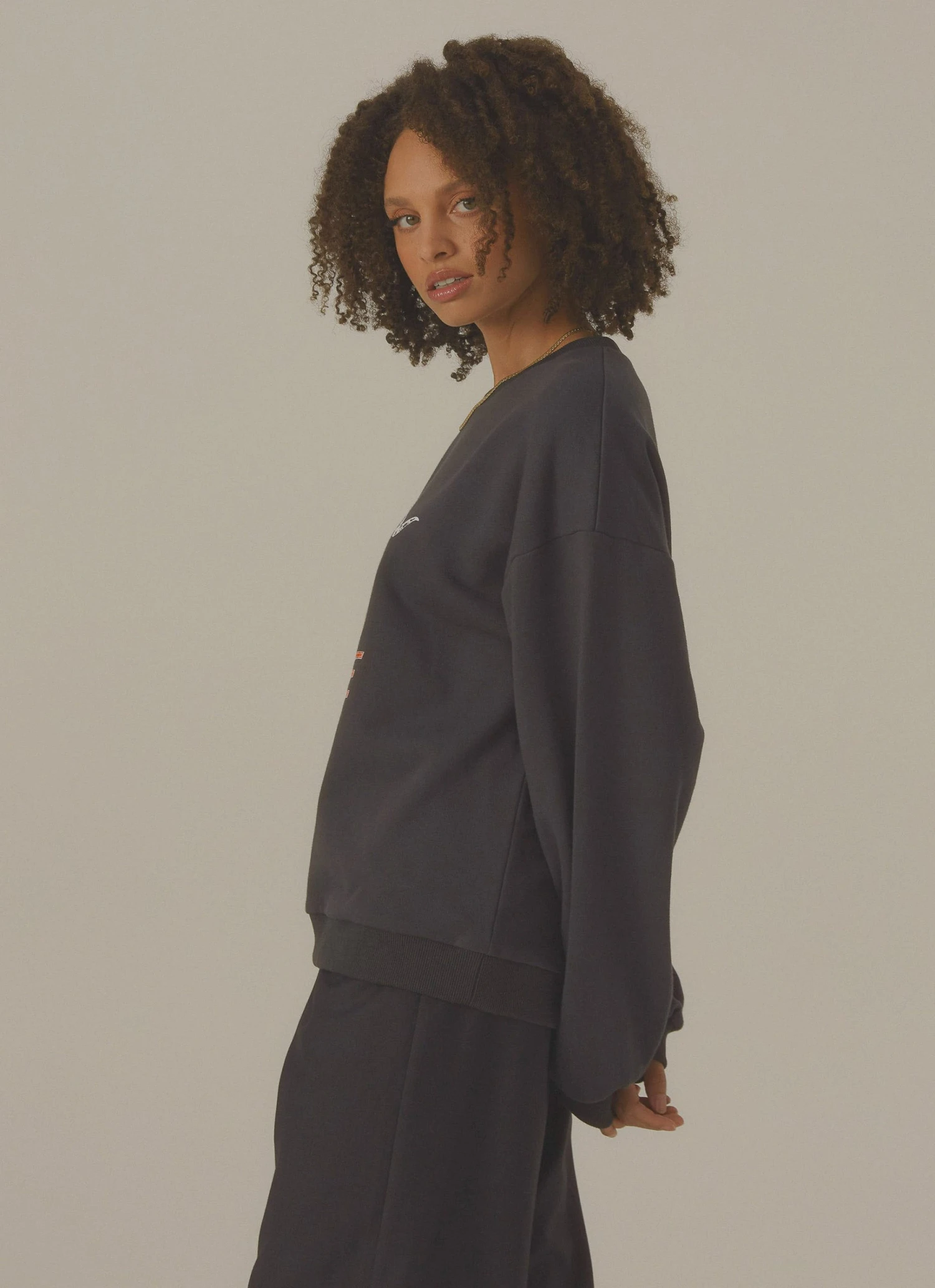 Vacancy Supply Speed Racer Crewneck - Charcoal 7 Vacancy Supply Speed Racer Crewneck - Charcoal