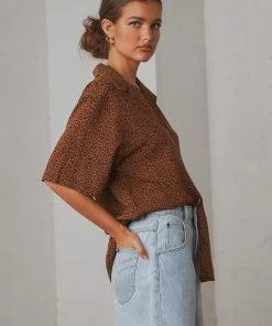 Thrills New & Most Loved Panthera Slouch Shirt - Mustang Brown 10 Thrills New & Most Loved Panthera Slouch Shirt - Mustang Brown