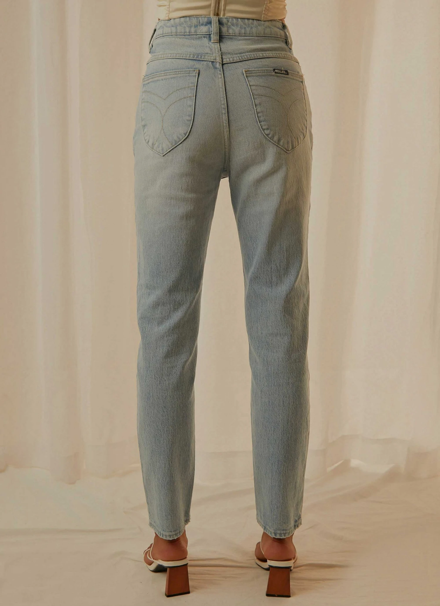 Rolla's Dusters Jean - Eco Erin Blue 8 Rolla's Dusters Jean - Eco Erin Blue