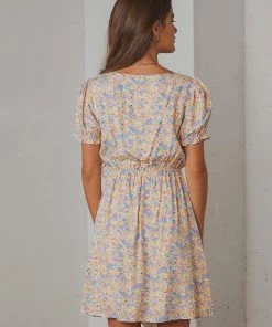 Peppermayo Endless Spring Mini Dress - Pastel Floral 11 Peppermayo Endless Spring Mini Dress - Pastel Floral