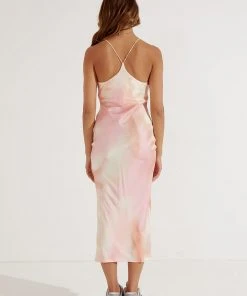 Peppermayo Mamacita Slip Dress - Orange