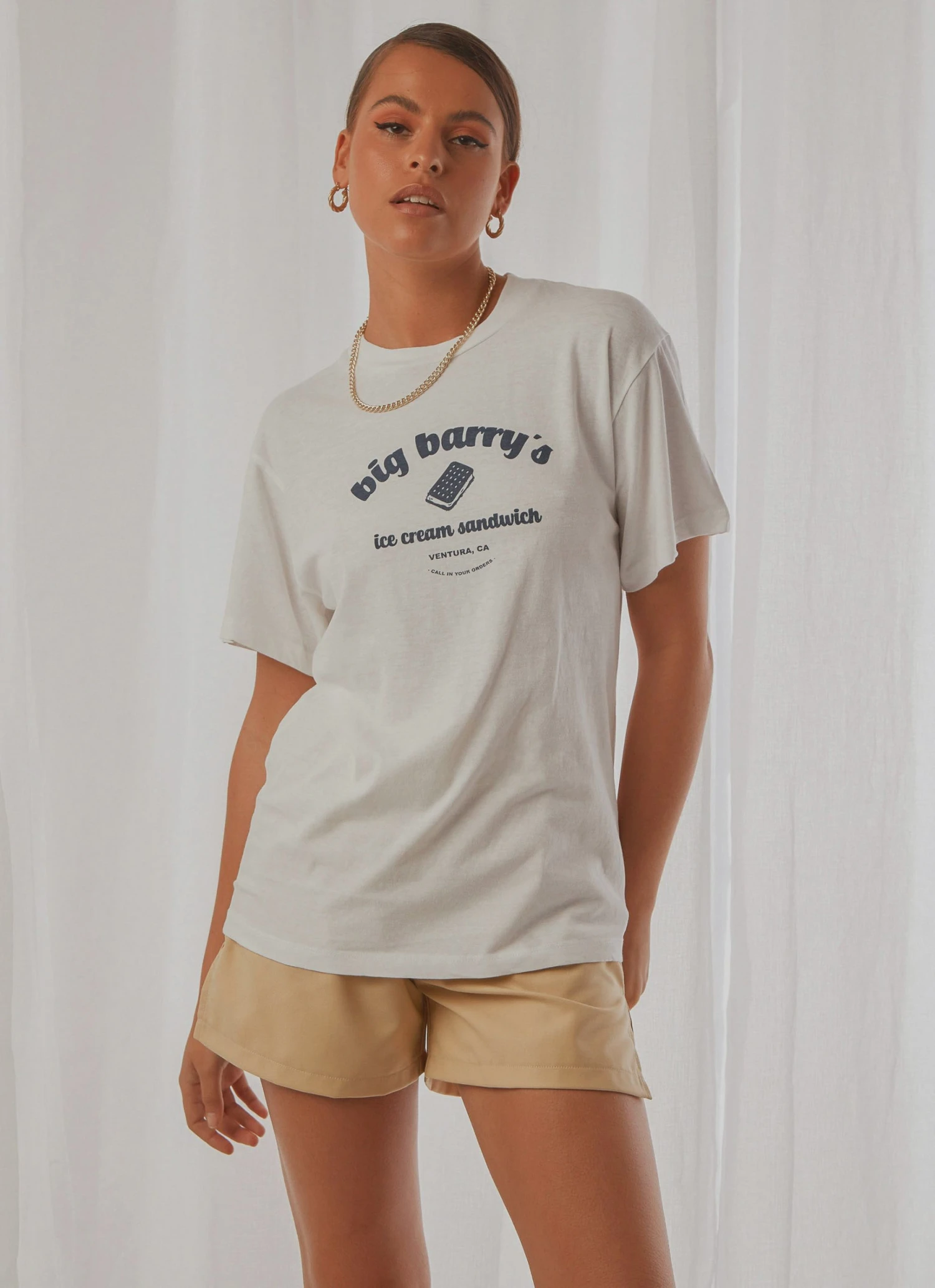 Rolla's Big Barry Tomboy Tee - White New & Most Loved 5 Rolla's Big Barry Tomboy Tee - White New & Most Loved