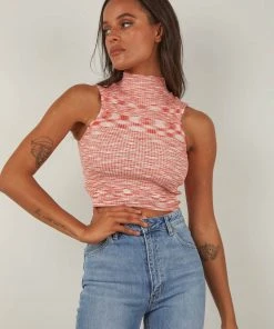 Peppermayo Close To Me Knit Top - Red New & Most Loved 11 Peppermayo Close To Me Knit Top - Red New & Most Loved