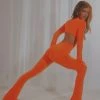 Peppermayo Exclusive Illusion Jumpsuit - Orange