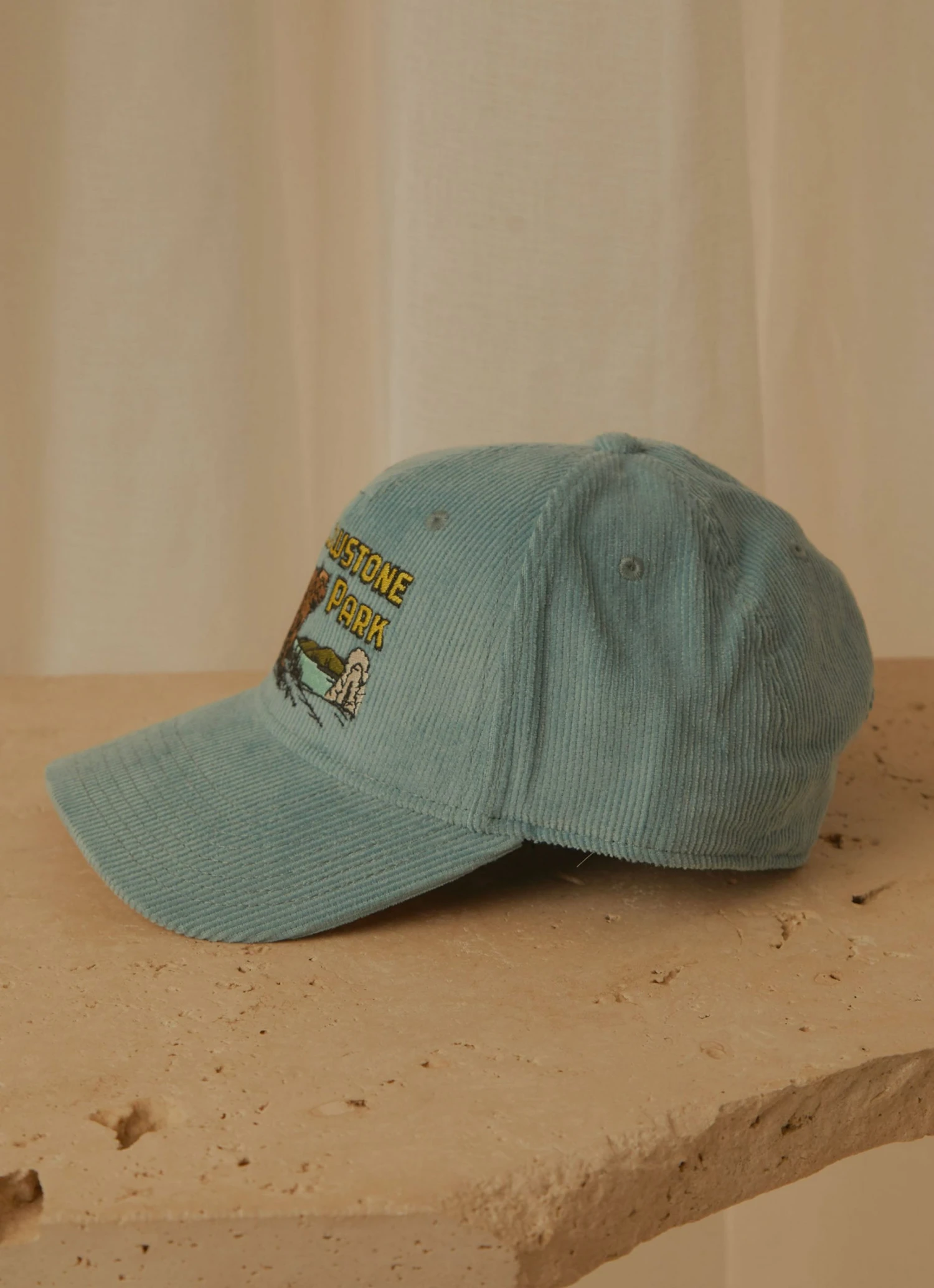 American Needle New & Most Loved Yellow Stone Cord Palmer Cap - Light Grey Blue 5 American Needle New & Most Loved Yellow Stone Cord Palmer Cap - Light Grey Blue