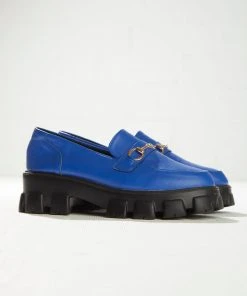 Cult Avenue New & Most Loved Brigitta Loafer - Cobalt 12 Cult Avenue New & Most Loved Brigitta Loafer - Cobalt