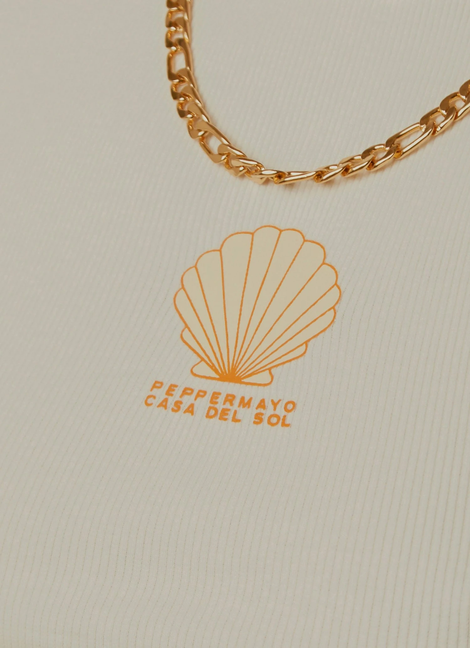 Peppermayo Exclusive Casa Del Sol Baby Tee - White New & Most Loved 5 Peppermayo Exclusive Casa Del Sol Baby Tee - White New & Most Loved