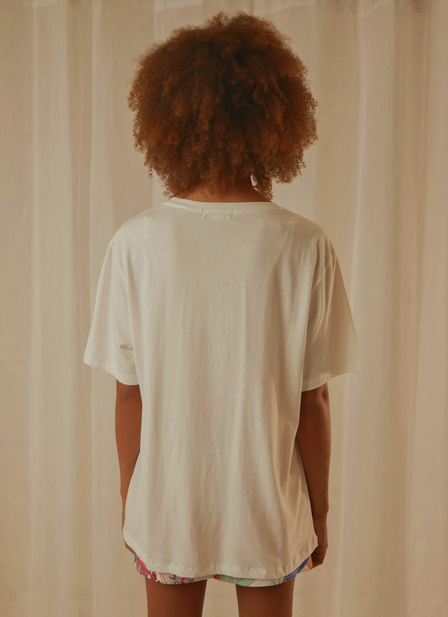 Charlie Holiday Good Vibes Club Boyfriend Tee - White 9 Charlie Holiday Good Vibes Club Boyfriend Tee - White