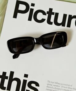 Peppermayo Hepburn Sunglasses - Black New & Most Loved